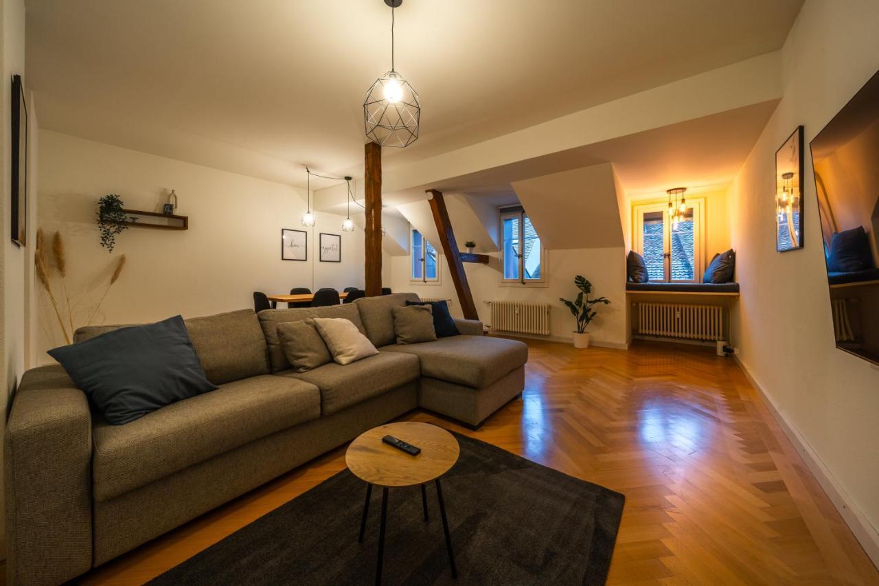 Old Town Apt In The Heart Of Thun With Garden Exterior photo