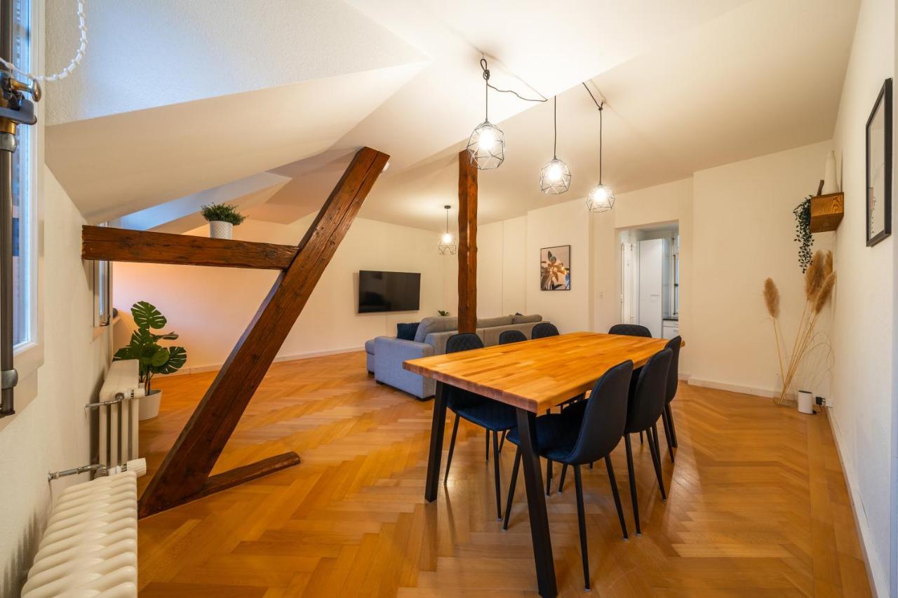 Old Town Apt In The Heart Of Thun With Garden Exterior photo