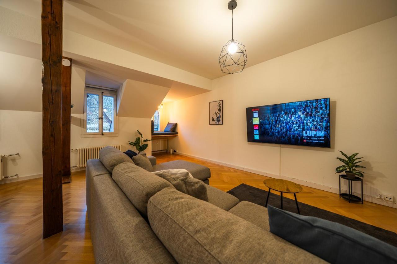 Old Town Apt In The Heart Of Thun With Garden Exterior photo