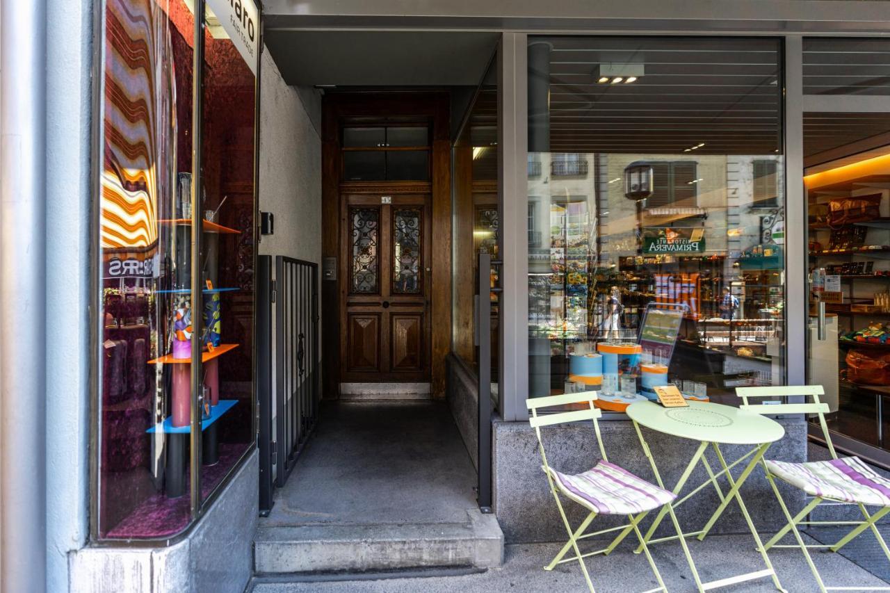 Old Town Apt In The Heart Of Thun With Garden Exterior photo
