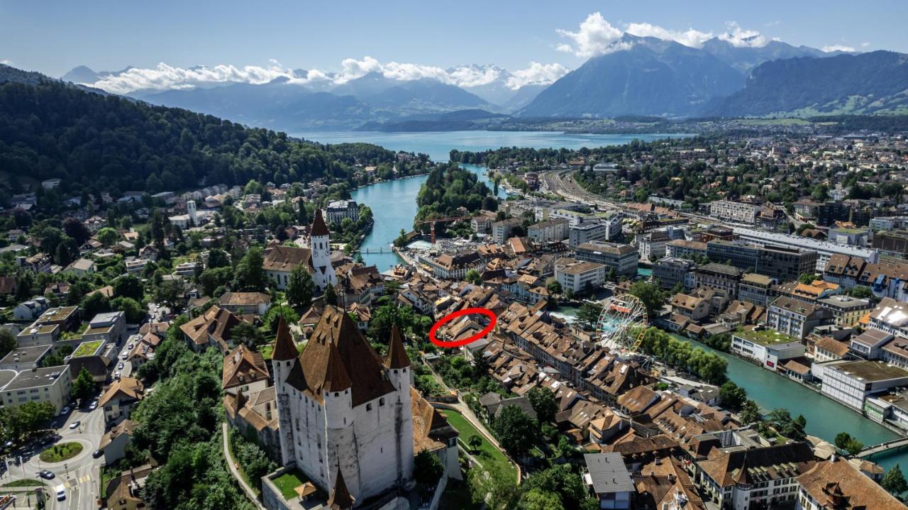 Old Town Apt In The Heart Of Thun With Garden Exterior photo